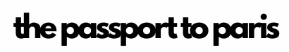 The Passport to Paris Logo